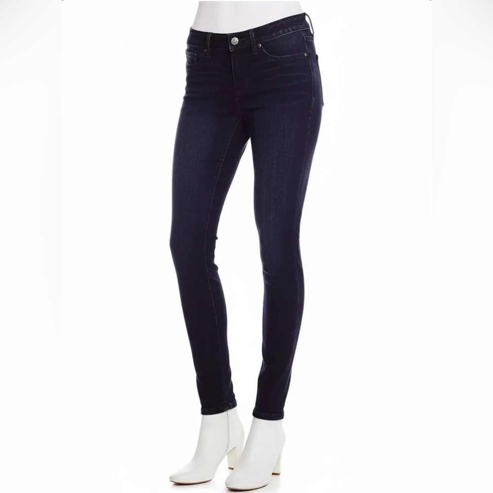 JESSICA SIMPSON Flawless Flex Kiss Me Super Skinny Jeans in Night Visions
